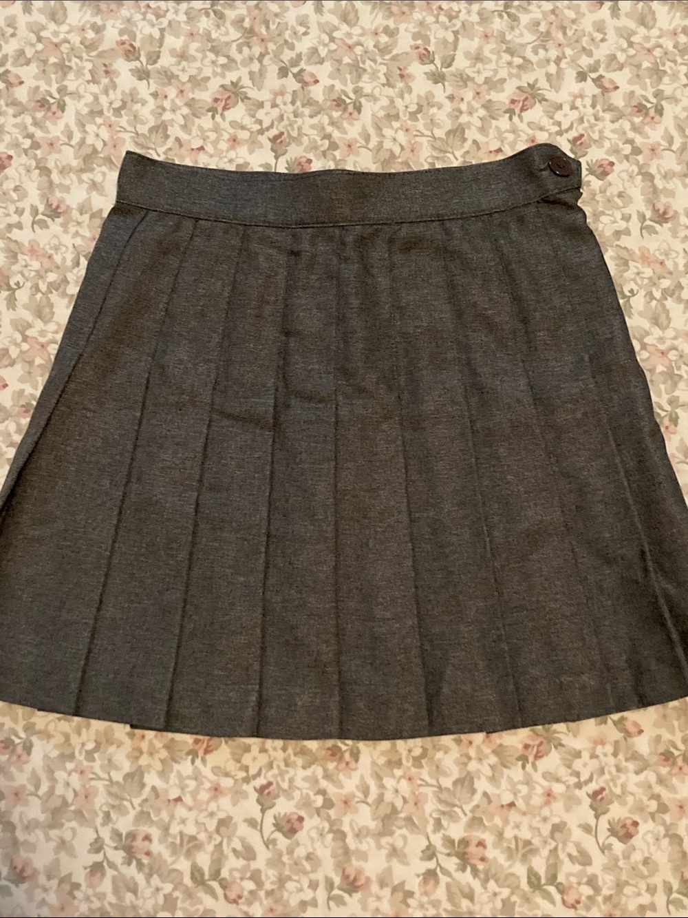 Los Angeles Apparel Heather Gray Tennis Skirt